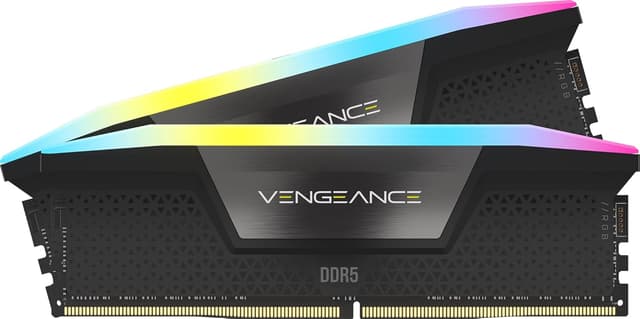 Detalle de Corsair Vengeance RGB DDR5 16GB 5200MHz