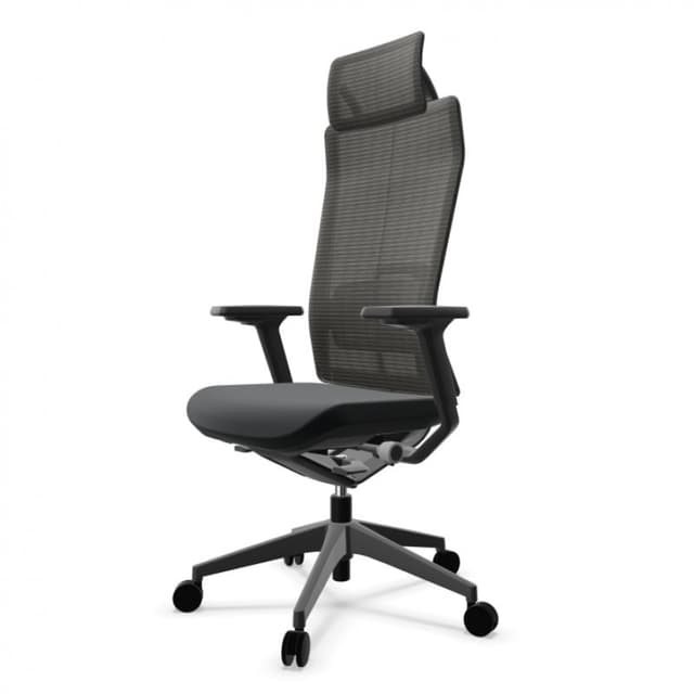 Thumbnail 1 de Actiu TNK Flex Carbon Black 🪑 Silla de Oficina Negra