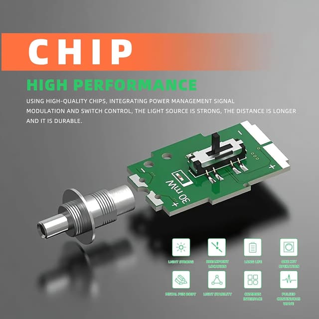 Thumbnail 2 de Localizzatore visivo guasti 30 mW per fibra ottica