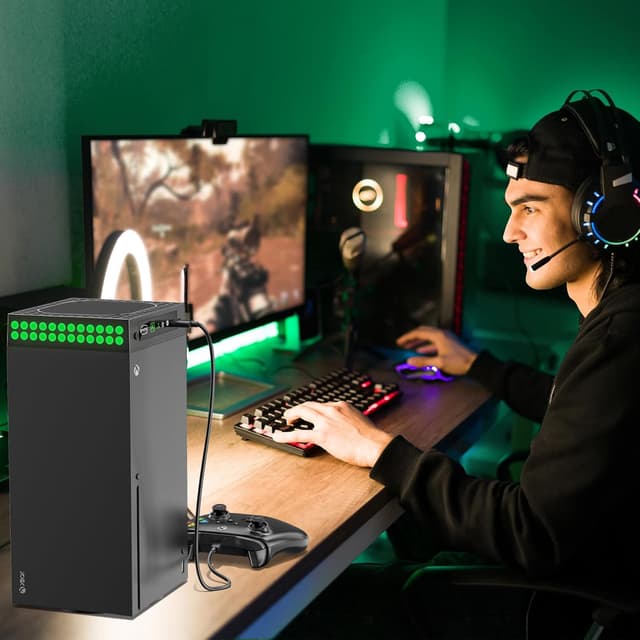 Thumbnail 6 de Xbox Series X Cooling Fan with 9 RGB Lights