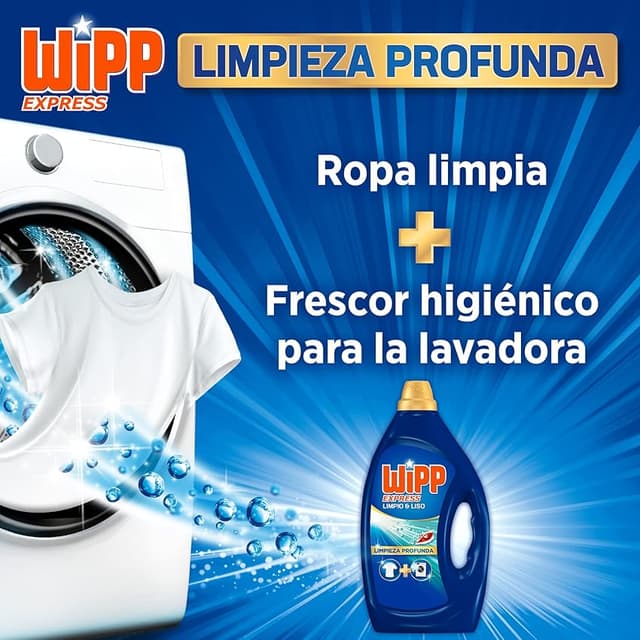 Thumbnail 1 de Wipp Express Detergente Líquido Limpio y Liso 85 lavados