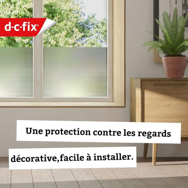 Thumbnail 1 de d-c-fix Rayures 45 cm x 2 m film fenĂȘtre đȘ