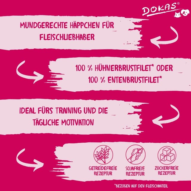 Thumbnail 4 de DOKAS Snack Premium sans gluten, taille pratique ⚡