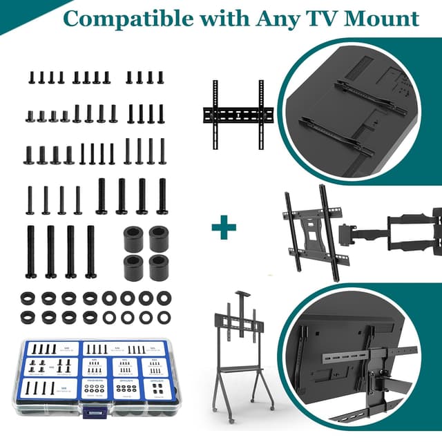 Thumbnail 2 de Digank TV Bracket Screws Universal 68pc
