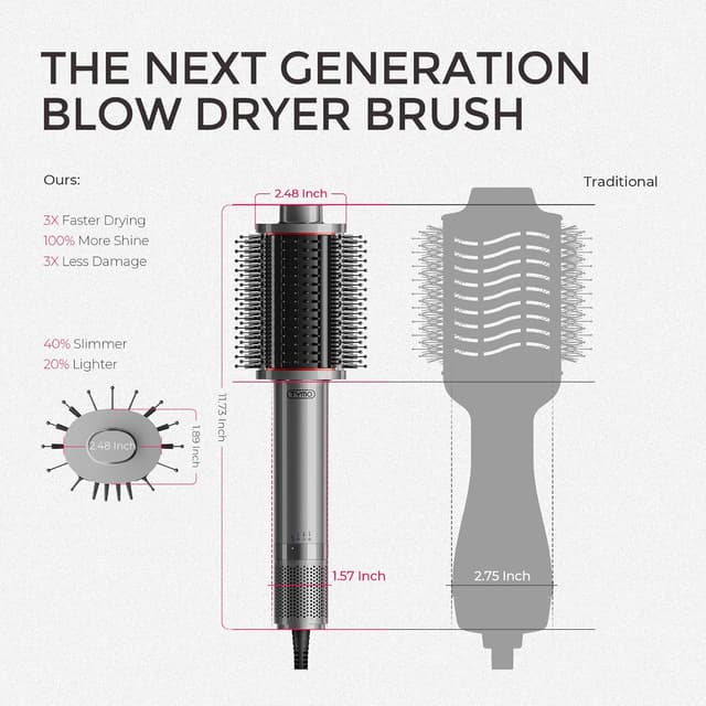 Thumbnail 4 de TYMO 4.0 Hair Blow Dryer Brush 3X Faster