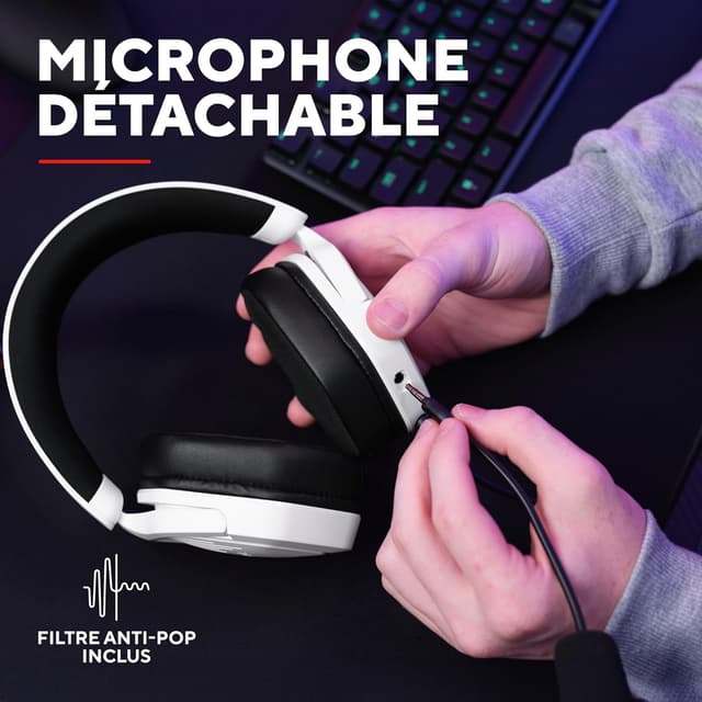 Thumbnail 5 de GXTrust 1492W Ravox Casque gaming 50 mm