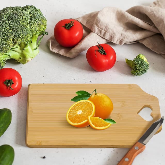 Thumbnail 6 de Niviy Graviertes Bambus Schneidebrett 30 × 19 cm