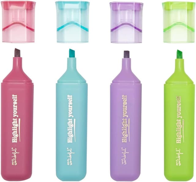 Detalle 2 de Mr. Wonderful Highlight yourself 4 subrayadores