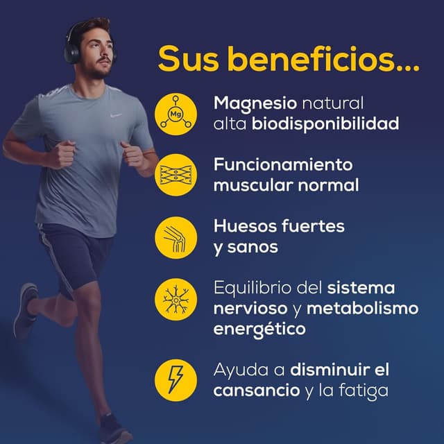 Detalle 2 de Magnesio Complex 🌿 Alta Absorción, 120 cápsulas