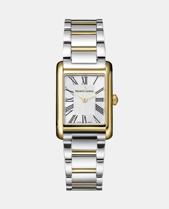 Imagen de Maurice Lacroix Fiaba Square FA1205-PVY02-110-A reloj mujer acero bicolor en OfertitasTOP