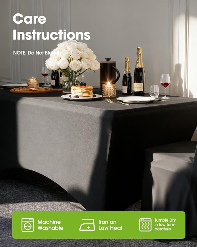 Thumbnail 3 de Pureegg Spandex Tablecloth 6ft 🍽