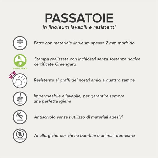 Thumbnail 5 de CREARREDA Old Style Green 120 x 50 cm tapis de cuisine 🍽