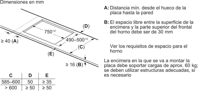 Thumbnail 5 de Balay 3EB985LH Placa de inducción 80 cm, 4 zonas