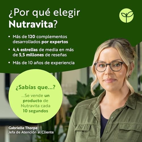 Thumbnail 8 de Nutravita Cúrcuma Orgánica con Jengibre y Pimienta Negra (extracto de curcumina) – 180 cápsulas veganas