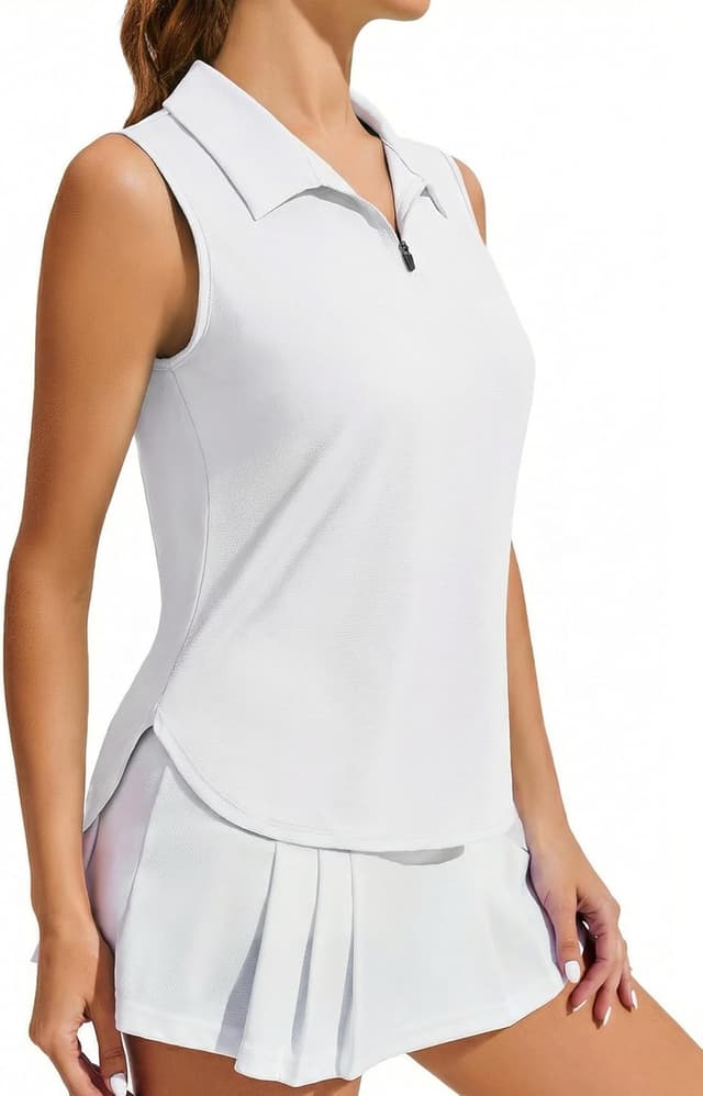 Thumbnail 6 de Polo senza maniche sportiva UPF 50+ donna