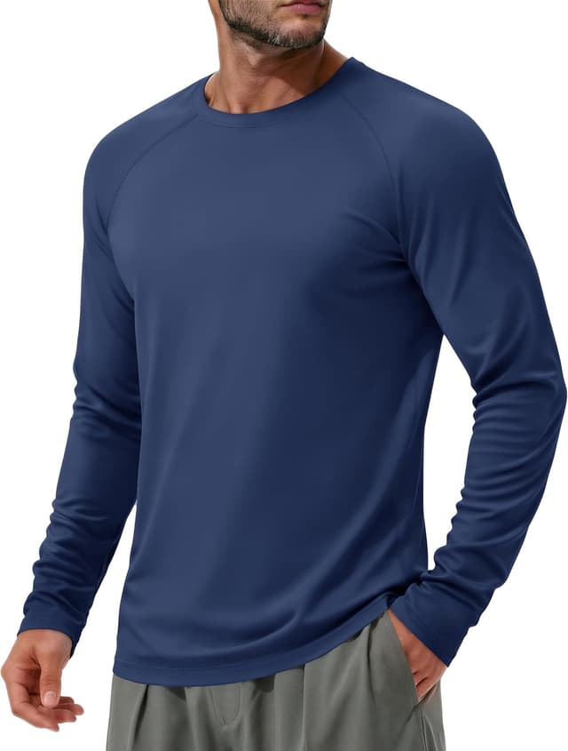 Thumbnail 6 de MAGCOMSEN Men’s Sun UV Protection Long Sleeve T-shirt (UPF 50+) for Outdoor Use