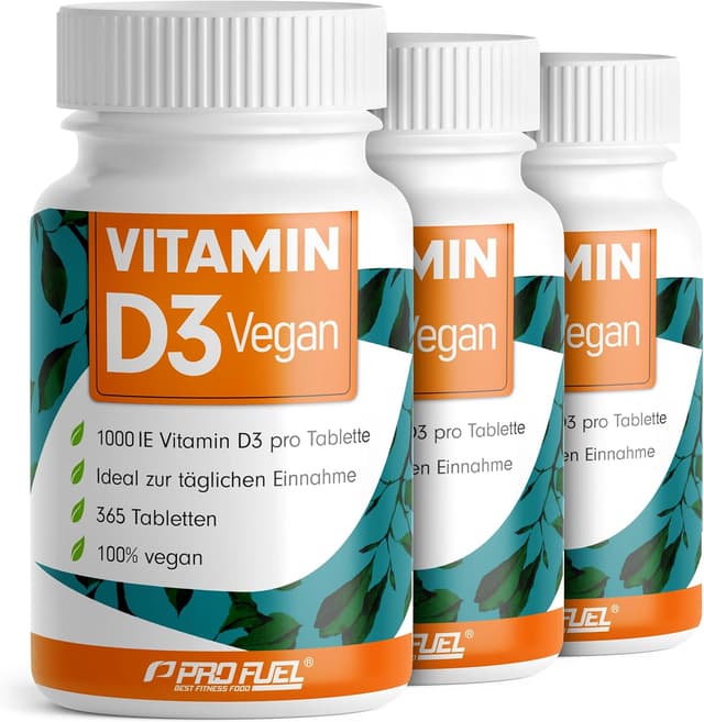 Thumbnail 6 de Vitamin D3 VEGAN 1000 IE 365 Tabletten