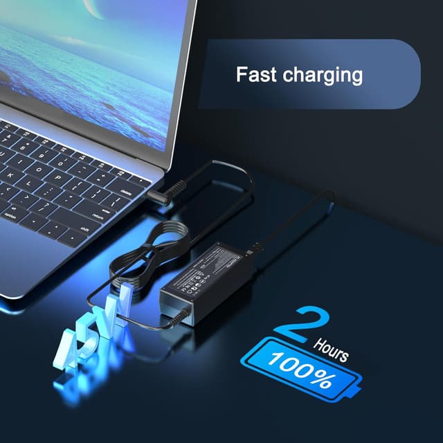 Detalle de shefor 45W laptop charger for HP