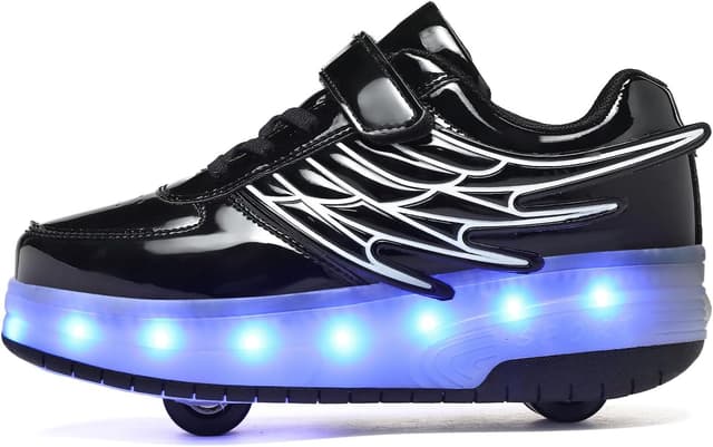 Thumbnail 6 de Hoverkickes LED Roller Skate Shoes for Kids with Rechargeable Lights and Detachable Wheels
