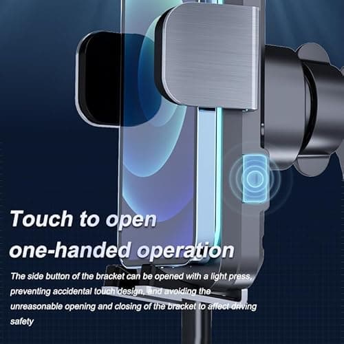 Detalle de HUAZHYON 15W wireless car charger mount