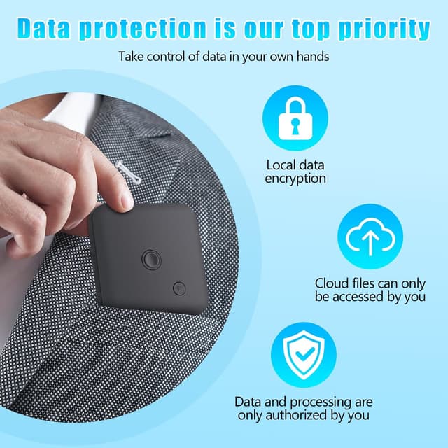 Thumbnail 4 de Registratore Vocale AI 64GB 🎙