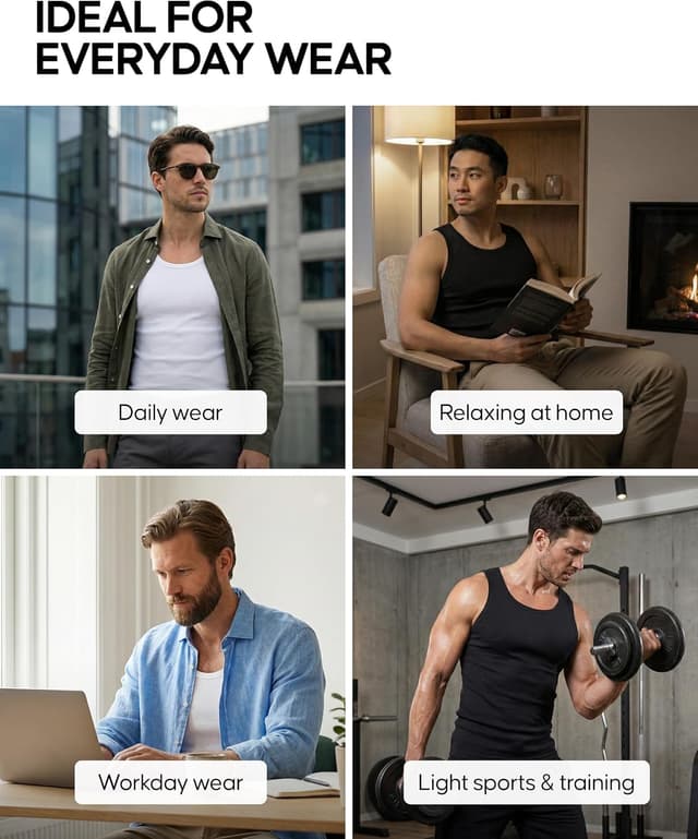 Detalle 2 de DANISH ENDURANCE men’s bamboo boxers (soft, breathable, tagless) – 6 or 10 pack