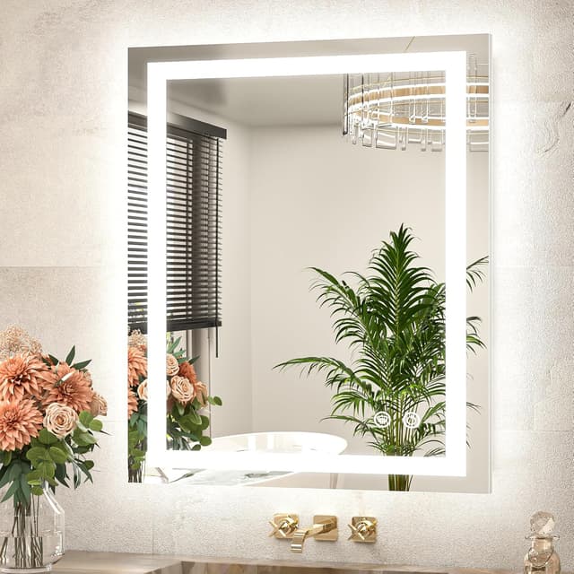 Imagen de TETOTE 24 x 30 LED Bathroom Mirror 9500 lux en OfertitasTOP