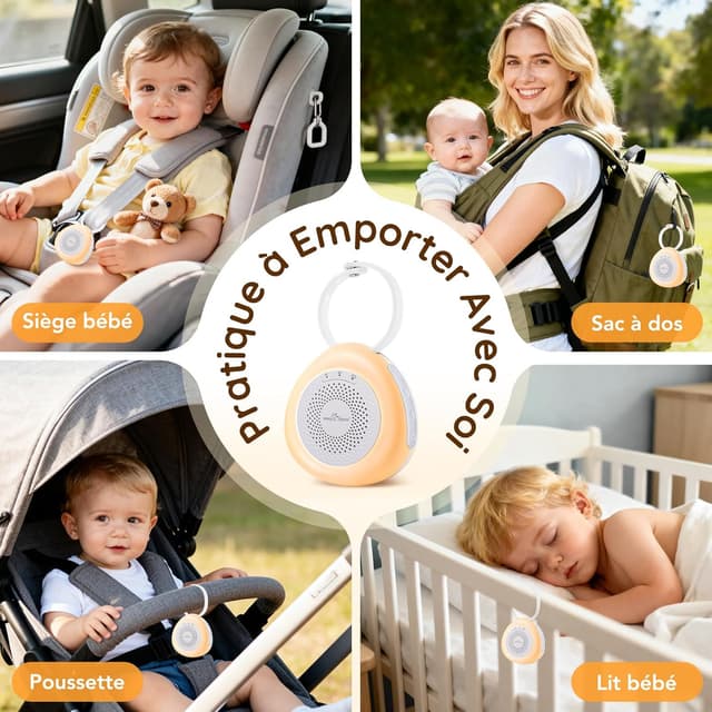 Detalle de Easy@Home générateur bruit blanc 30 sons