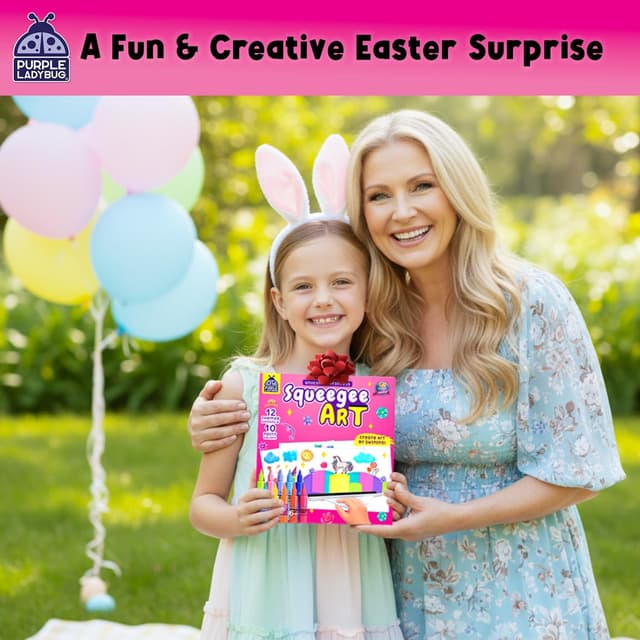 Detalle de Squeegee painting kits Unicorn 10 paints