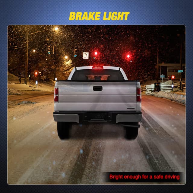 Detalle de Nilight High Mount 3rd Brake Light for 2009-2014 Ford F-150 (LED Cargo/Brake) with Seal Foam Gasket