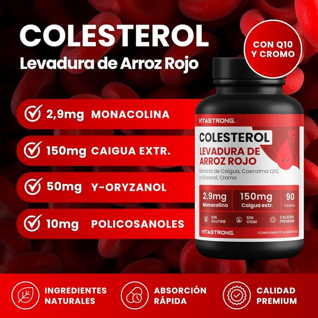 Thumbnail 1 de Vitastrong Fórmula 2024 Complejo Sinérgico para Colesterol 💊