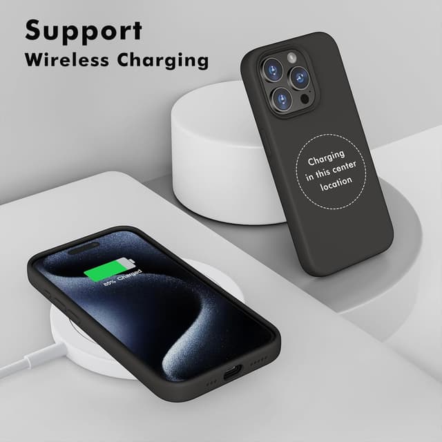 Detalle 2 de iPhone 15 Pro silicone case, 6.1 in slim