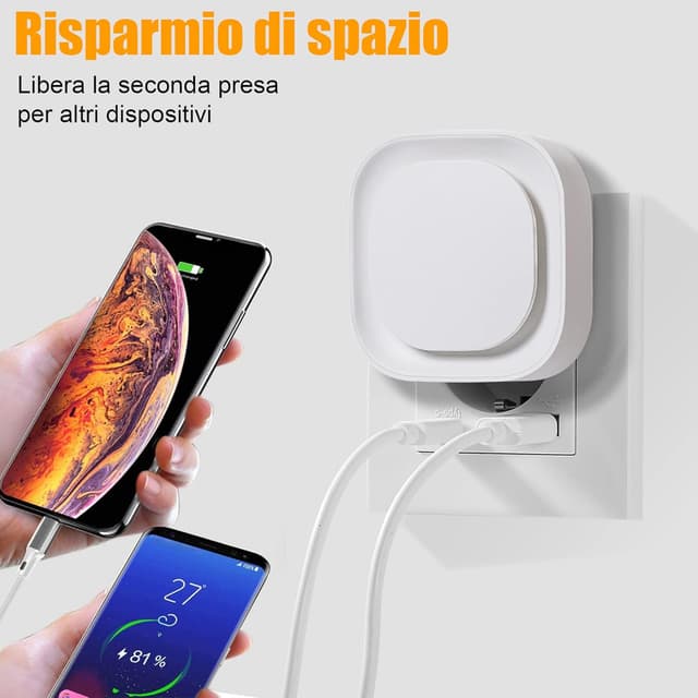 Thumbnail 6 de YUNLEX Presa luce notturna con sensore crepuscolare 3 livelli