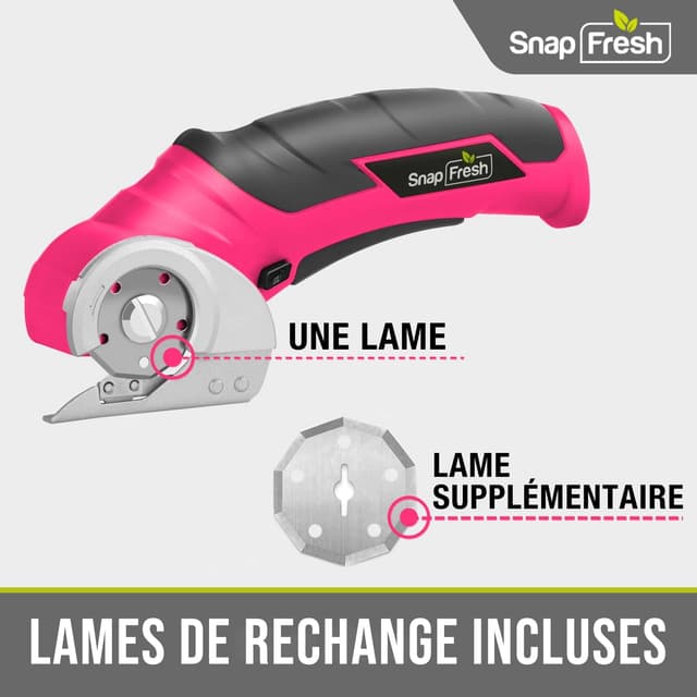 Thumbnail 2 de SnapFresh Ciseaux électrique rotatif 4V pour DIY ✂