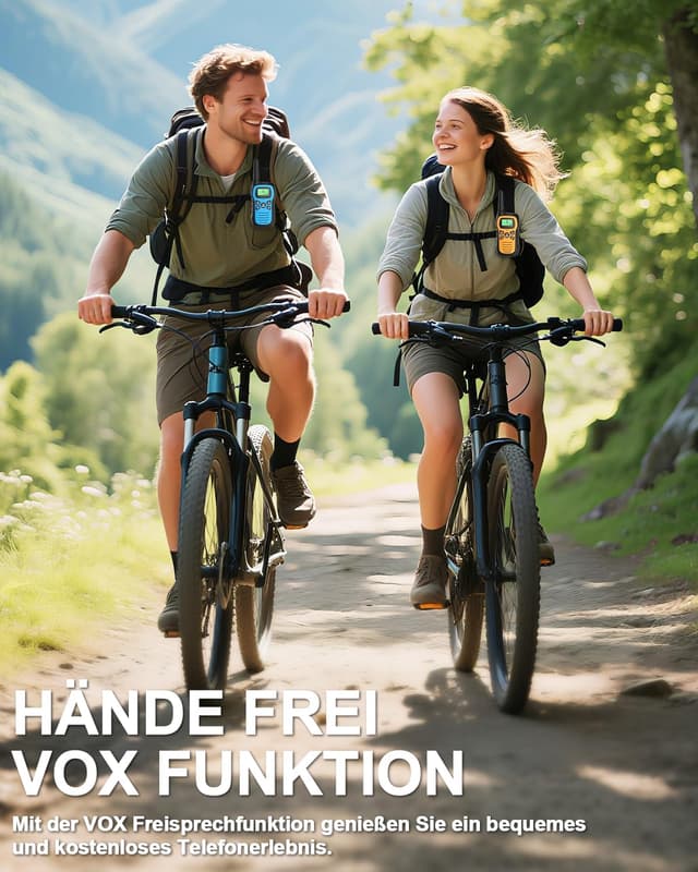 Detalle 1 de Walkie-Talkie-Set 3er mit 16 Kanälen