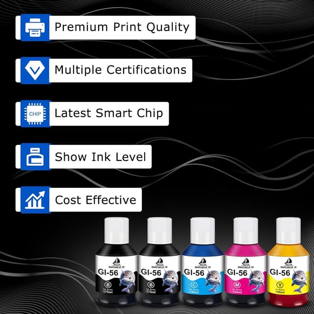 Thumbnail 4 de DOUBLE D GI-56 Tinte Ersatz für Canon GI-56