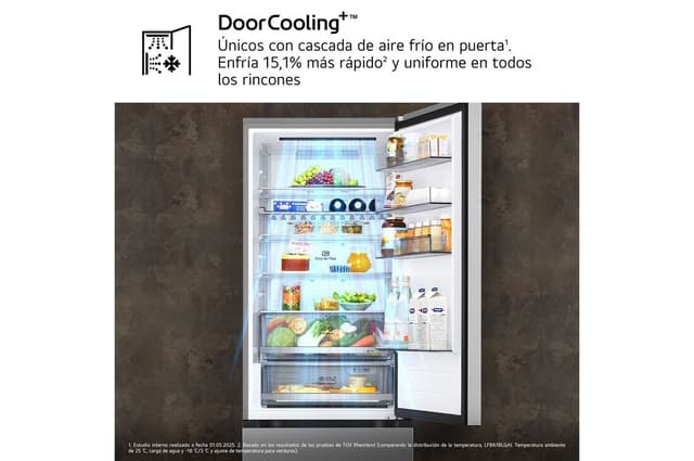 Thumbnail 5 de LG GBBW322DPY combi 465 L, inox antihuellas