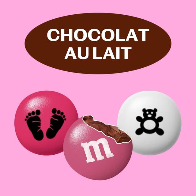 Thumbnail 2 de M&M'S pré-imprimés Naissance 1,5 kg 🍫