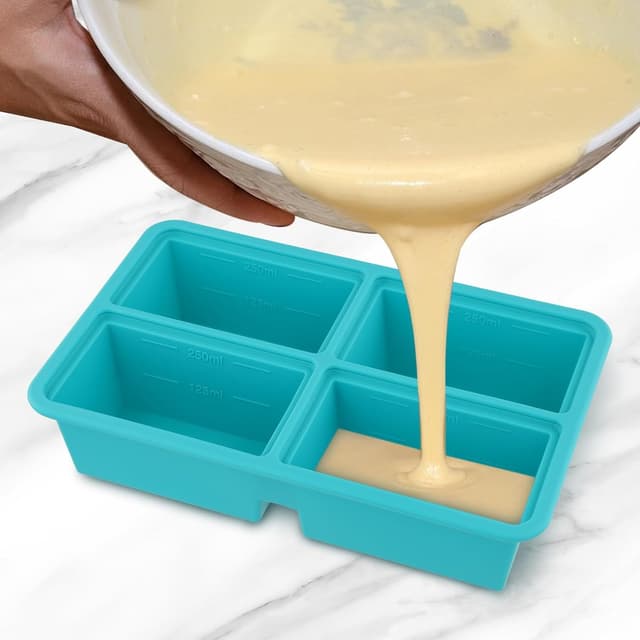 Thumbnail 4 de Silicone Cube Soup Freezer Mould 4-compartment
