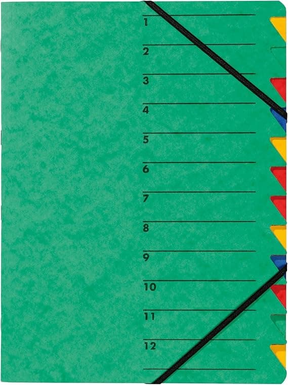 Detalle de Pagna 24131-03 - Clasificador A4 con 12 compartimentos