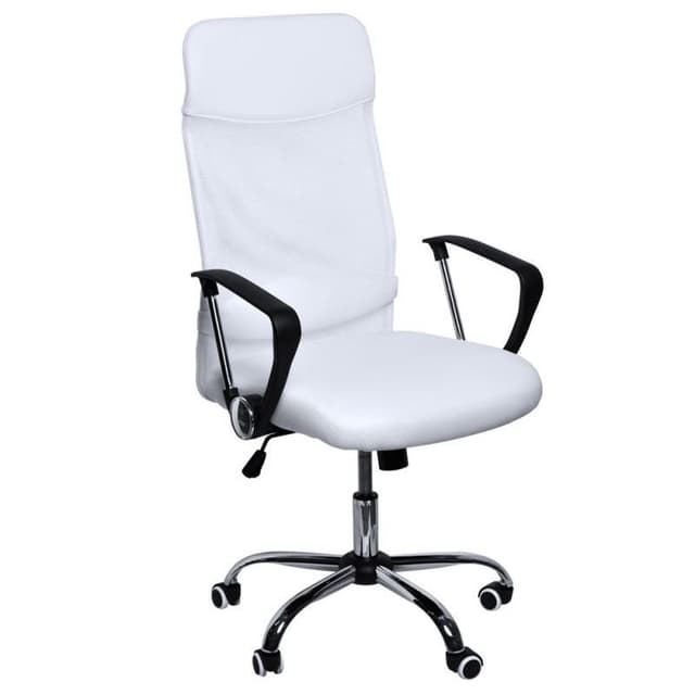 Detalle de Bakus Silla de Oficina blanco 1 asiento ✅