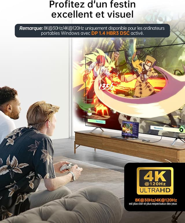 Thumbnail 3 de NOVOO Docking station USB C 7-en-1