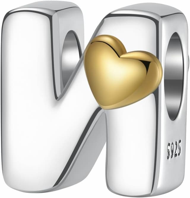 Detalle de LONGLUCK Charm Alphabet A-Z aus 925 Silber