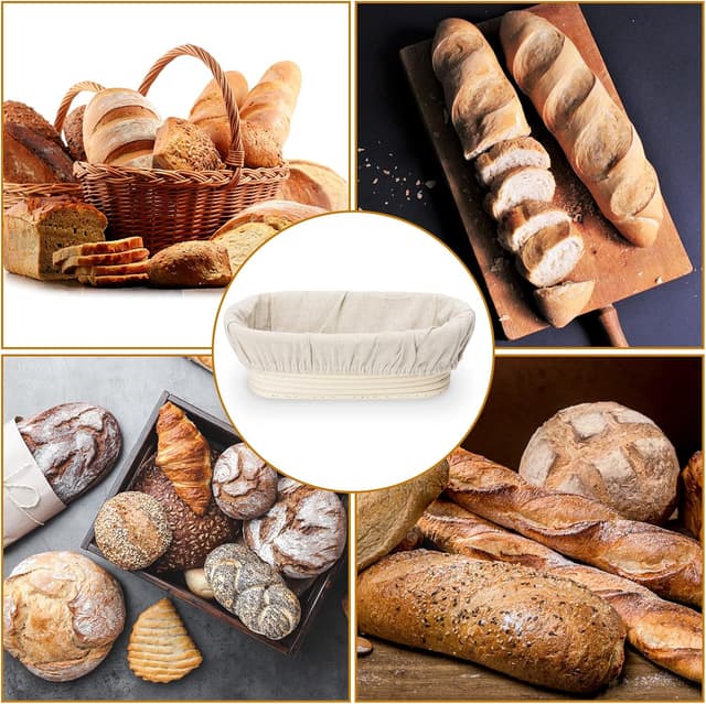 Thumbnail 6 de Clheatky Gärkörbchen Oval 25x15x8 cm