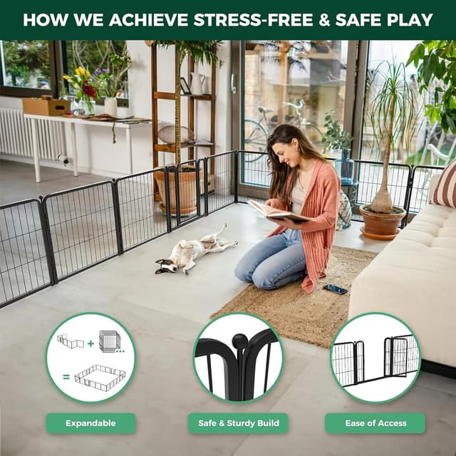 Thumbnail 3 de FXW Homeplus Unleashed 24" Indoor Dog Playpen