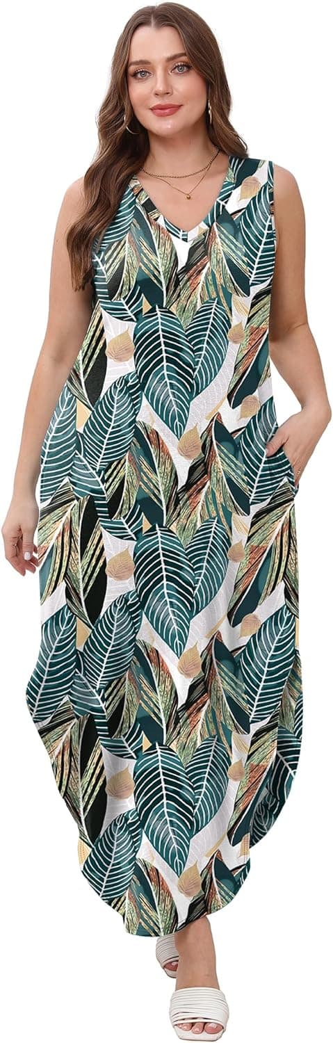 Thumbnail 4 de Sampeel Summer Dresses Maxi Dress with Pockets