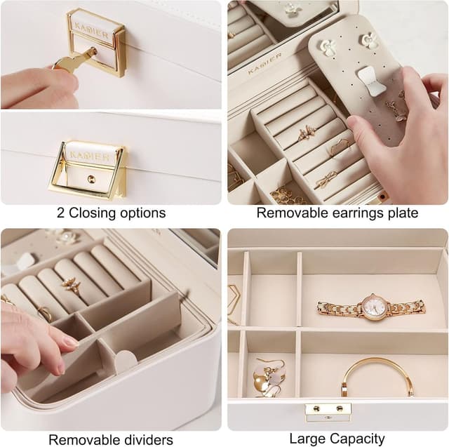 Detalle 1 de KAMIER boîte à bijoux de voyage