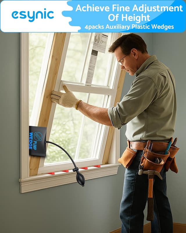 Detalle de Air wedge pump up bag 350kg door lifting