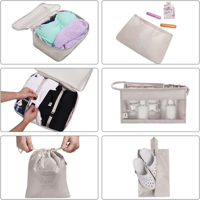 Thumbnail 4 de OSDUE Organizadores para Maletas 8 en 1