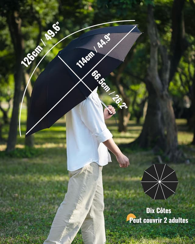 Thumbnail 1 de Chakipee Parapluie Pliant Inversé Homme Compact